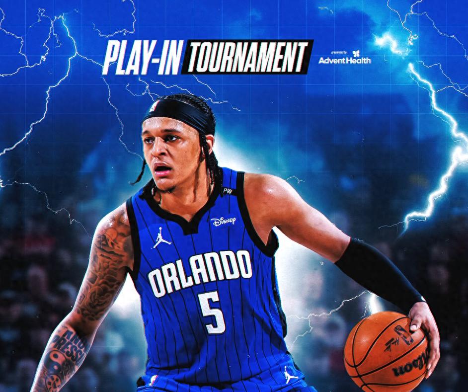 NBA附加赛 奥兰多魔术大胜亚特兰大老鹰 _ 绿凯VS魔术对决 _奥兰多魔术队